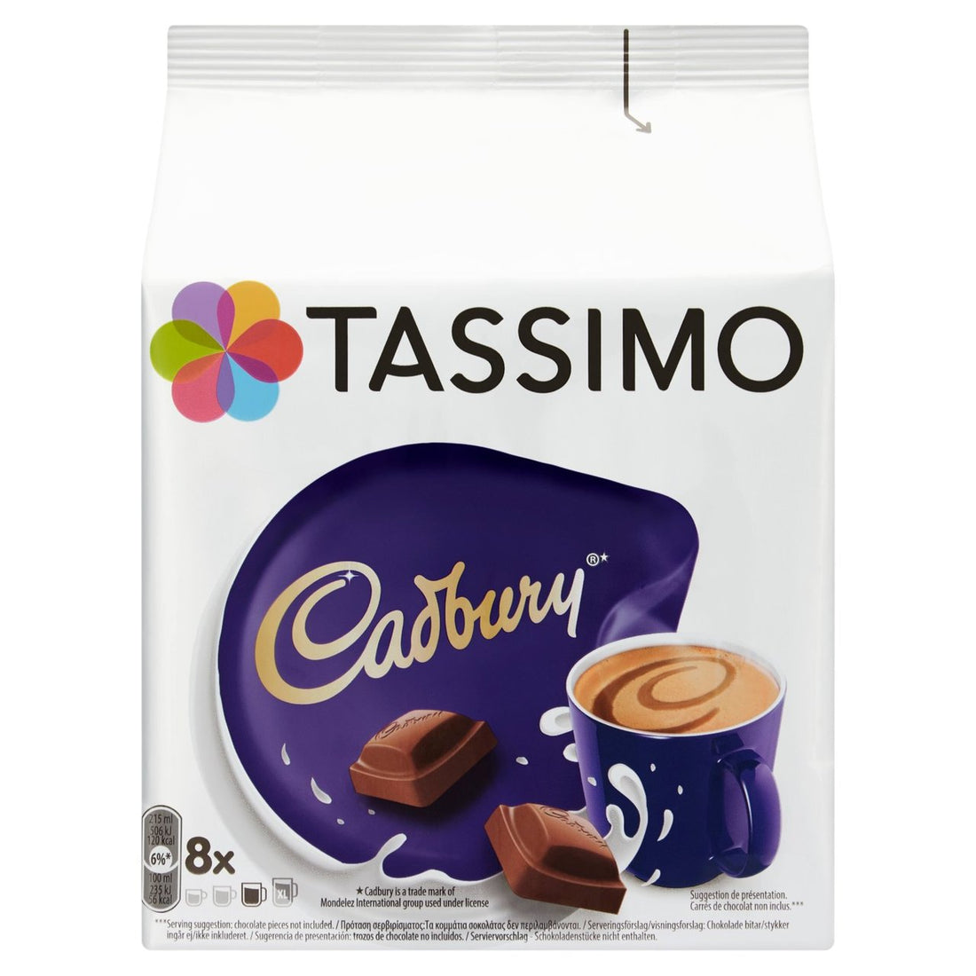Tassimo Cadbury Hot Chocolate Pods
