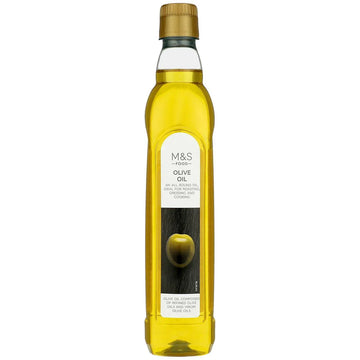 Premium M&S Olive Oil 500ml - Ideal for Cooking & Drizzling