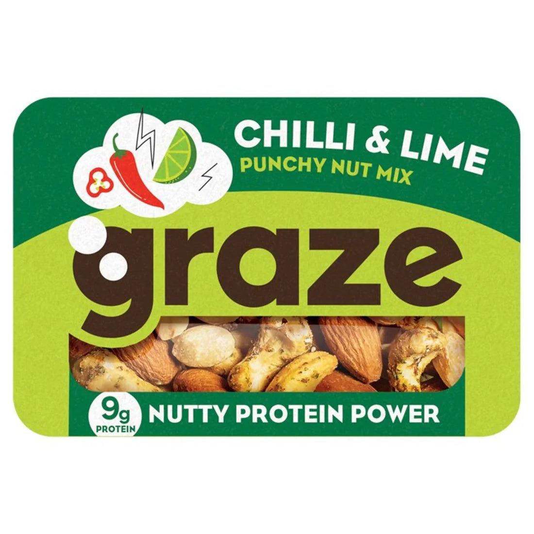 Punchy Chilli & Lime Protein Nut Mix 35g