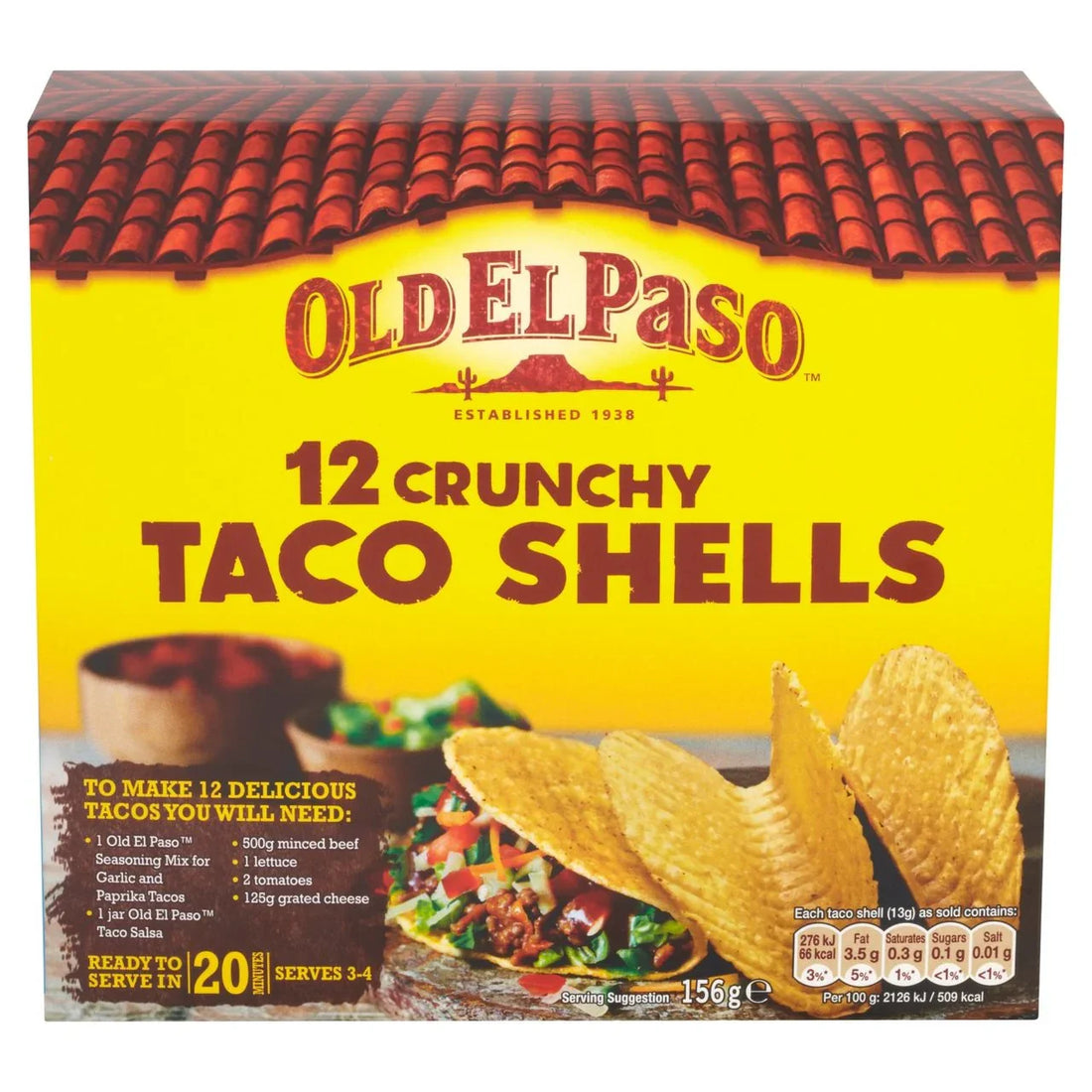 Old El Paso Crunchy Taco Shells