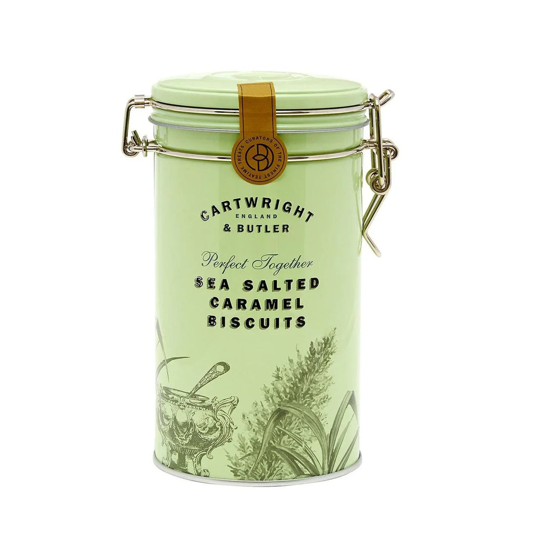 Salted Caramel Biscuits in 200g Tin