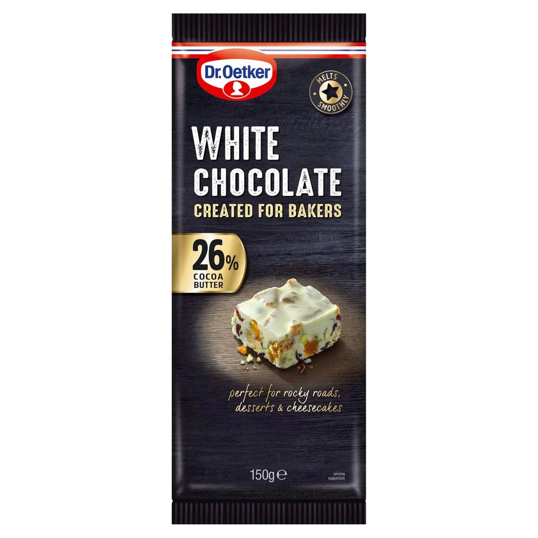 Dr. Oetker White 26% Chocolate Bar