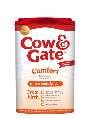 Cow & Gate Comfort Baby Milk Infant Formula Powder From Birth 800g