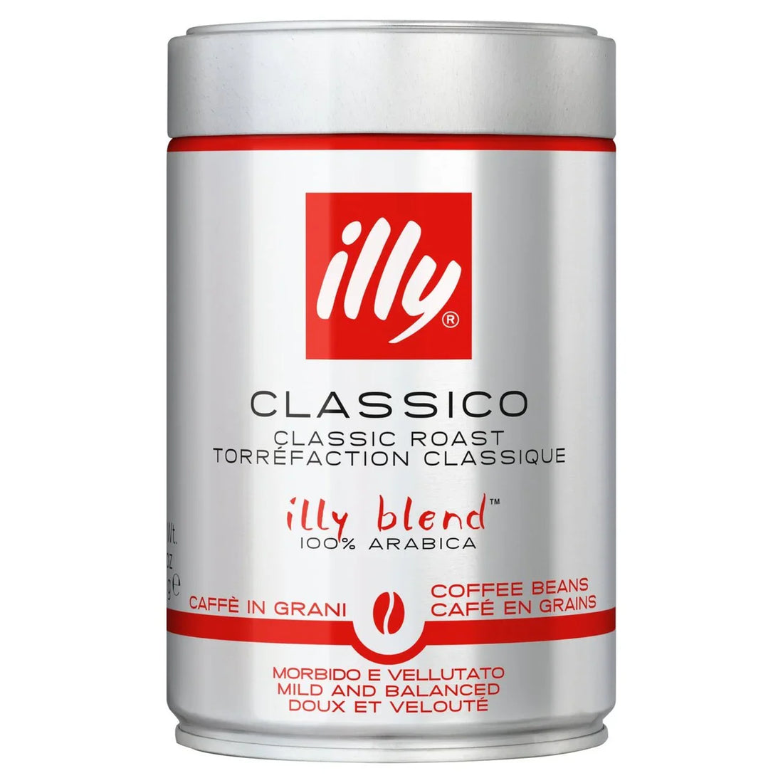 Illy Classico Roast Coffee Beans 250g