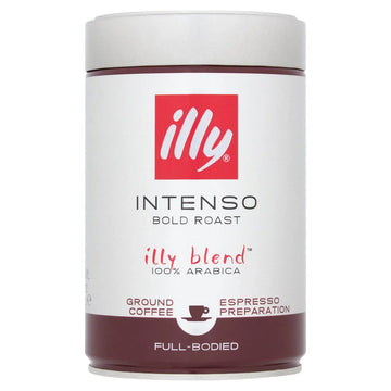 Illy Espresso Dark Ground Coffee 250g