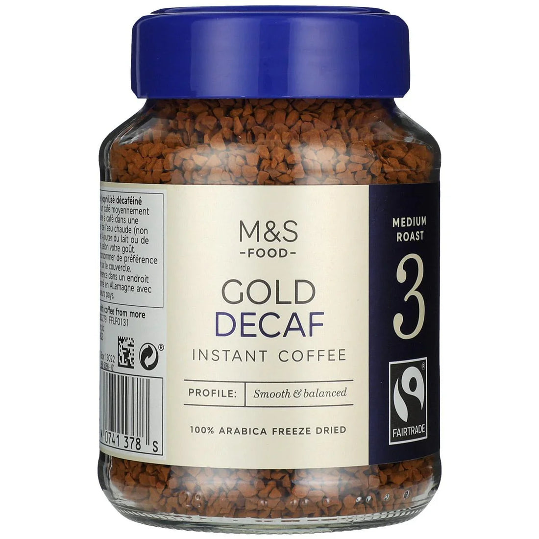 M&S Fairtrade Gold Decaf Instant Coffee