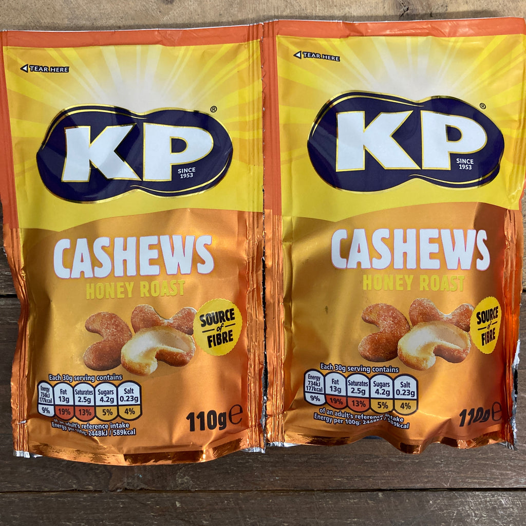 KP Honey Roast Cashews 110g