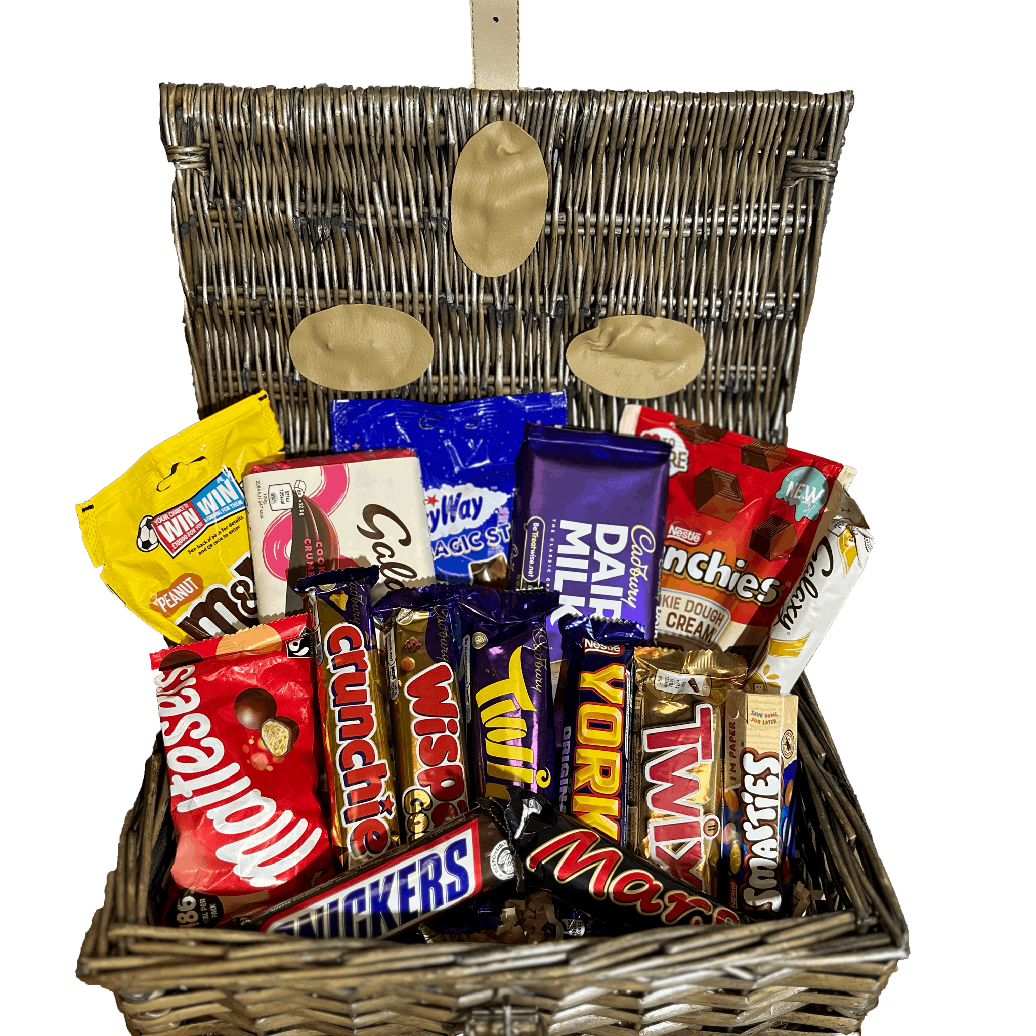 Chocolate Variety Basket Hamper - 15 items