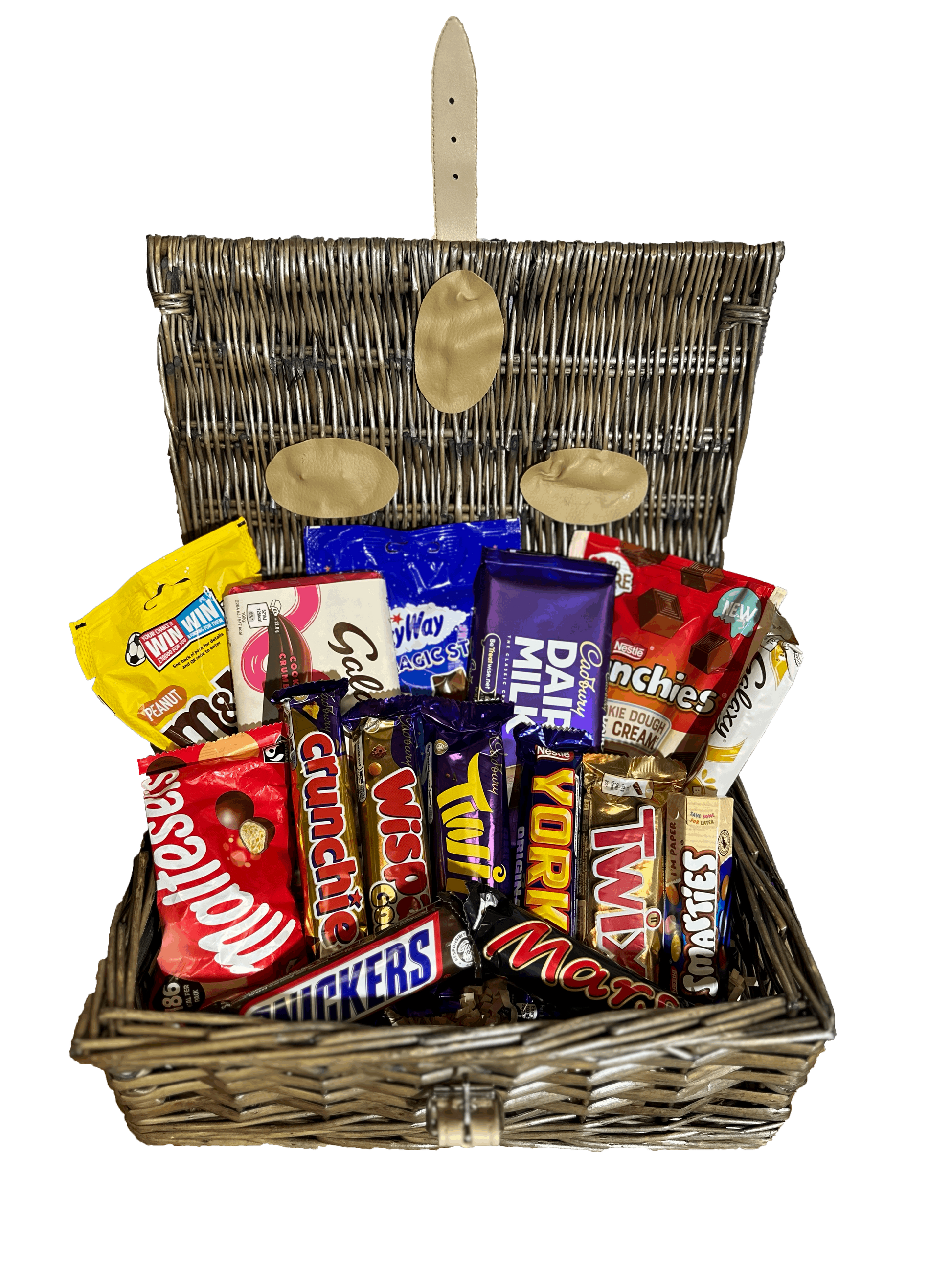 Chocolate Variety Basket Hamper - 15 items