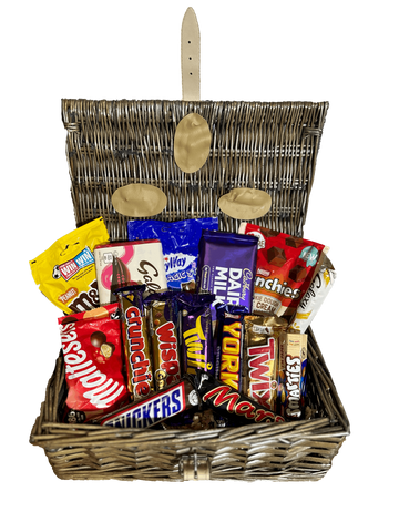 Chocolate Variety Basket Hamper - 15 items