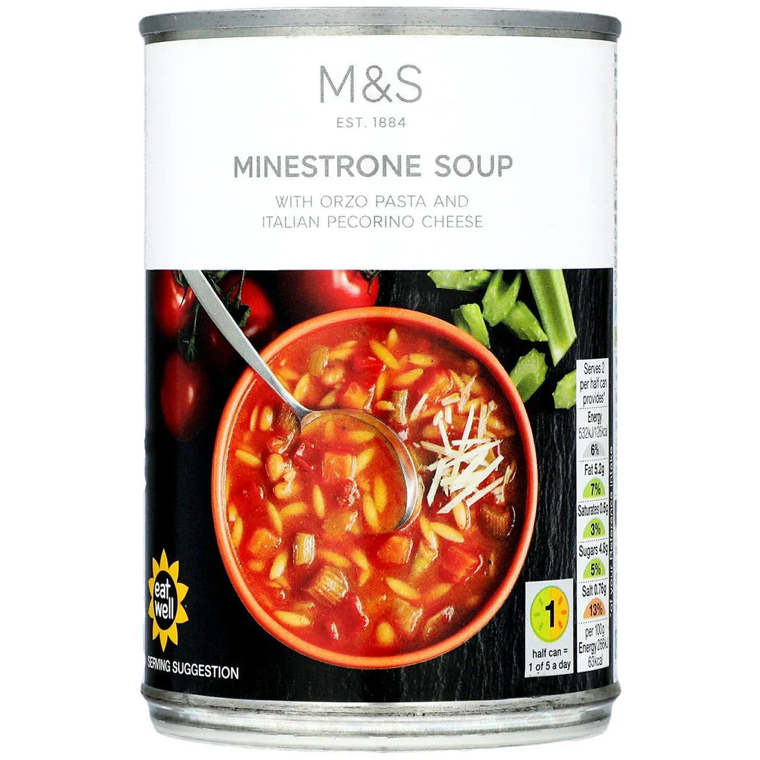 Delicious M&S Minestrone Soup 400g