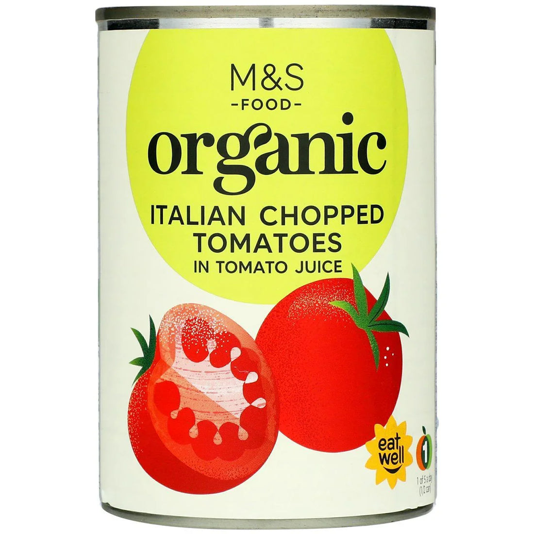 M&S Organic Italian Chopped Tomatoes in Tomato Juice