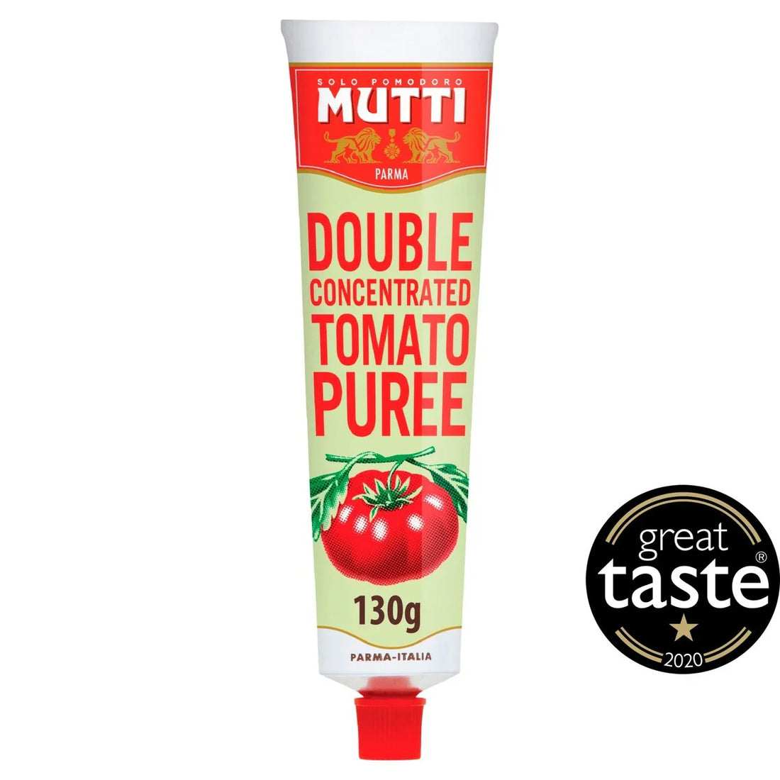 Authentic Mutti Tomato Puree Tube - 130g of Rich Italian Flavour