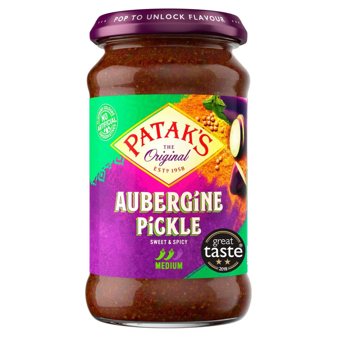 Patak's Brinjal Pickle 283g