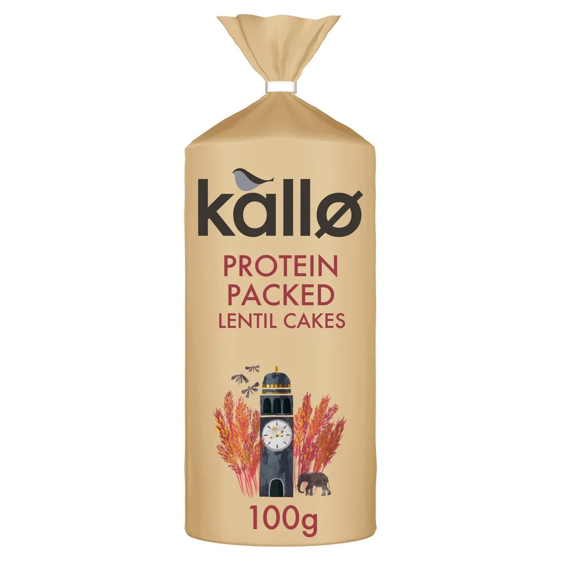 Kallo Protein Packed Lentil Cakes with Seeds - 100g