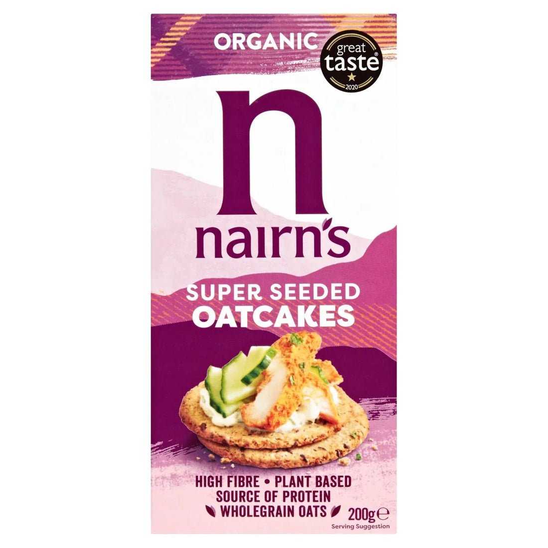 Nairn's Organic Super Seeded Oatcakes