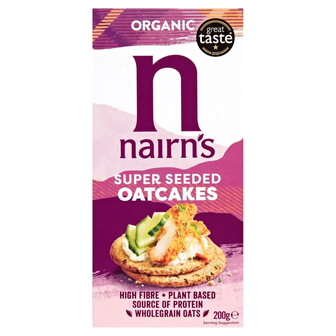 Nairn's Organic Super Seeded Oatcakes