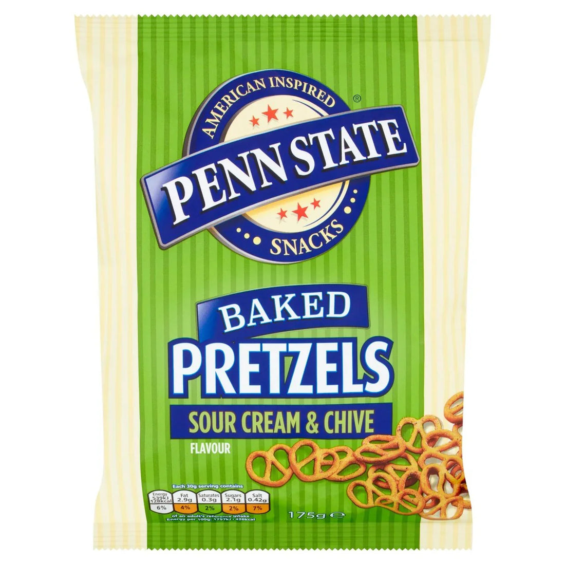 Sour Cream Chive Pretzels 175g