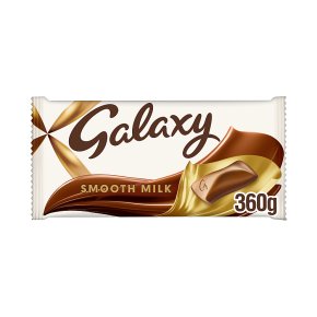 Galaxy Smooth Milk Chocolate Bar Gift 360g