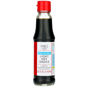 M&S Reduced Salt Light Soy Sauce 150ml - Flavourful Addition