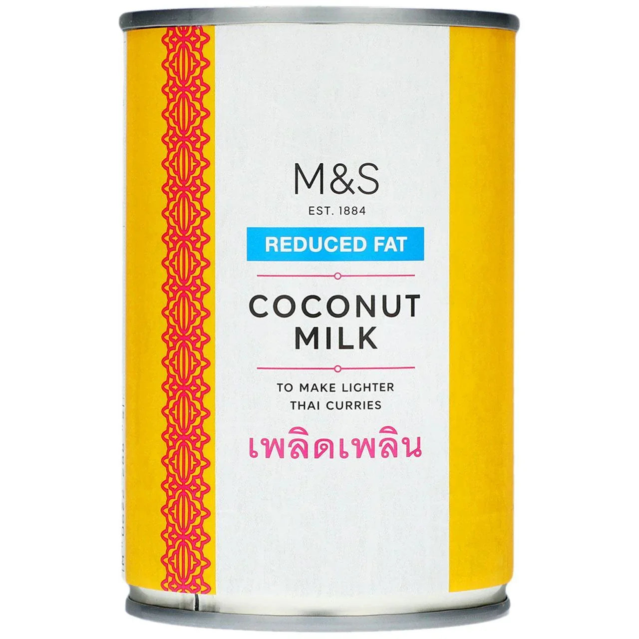 M&S Reduced Fat Coconut Milk 400ml - Healthier Cooking Essential