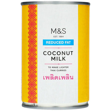 M&S Reduced Fat Coconut Milk 400ml - Healthier Cooking Essential
