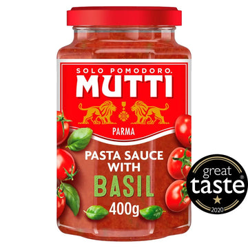Delicious Mutti Tomato & Basil Pasta Sauce