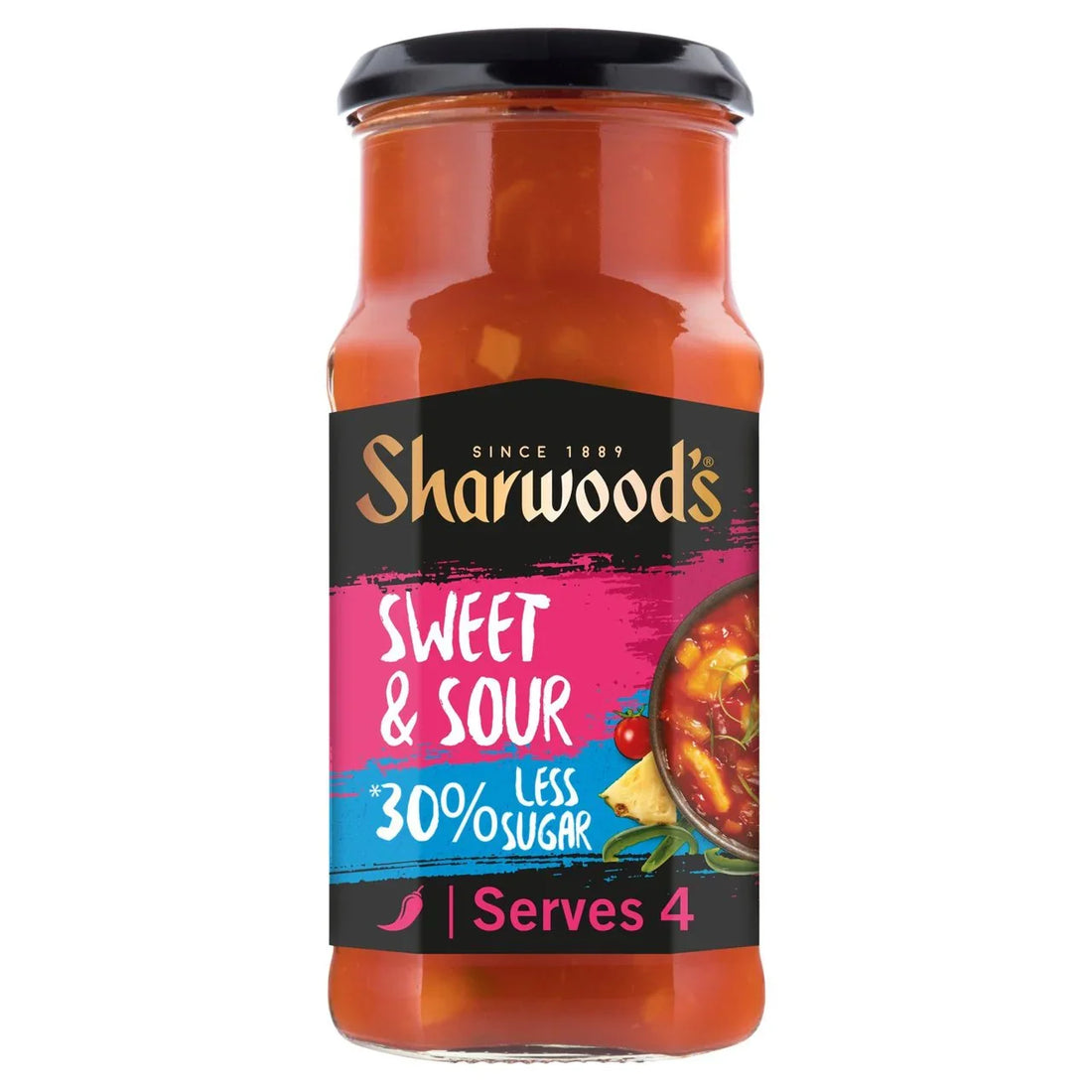 Sharwood's Sweet and Sour 30% Reduced Sugar Cooking Sauce
