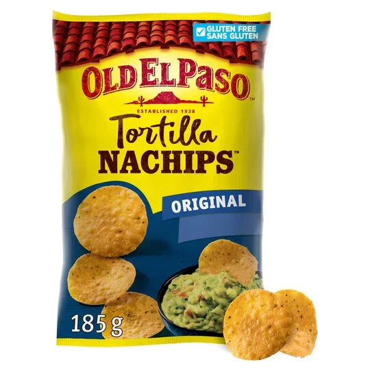 Gluten Free Nachips Tortilla Chips 185g