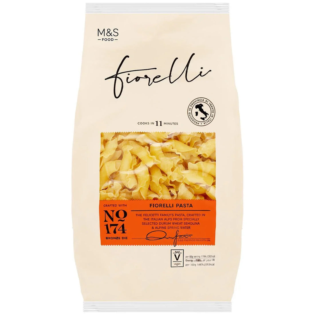 Italian Fiorelli Pasta 500g