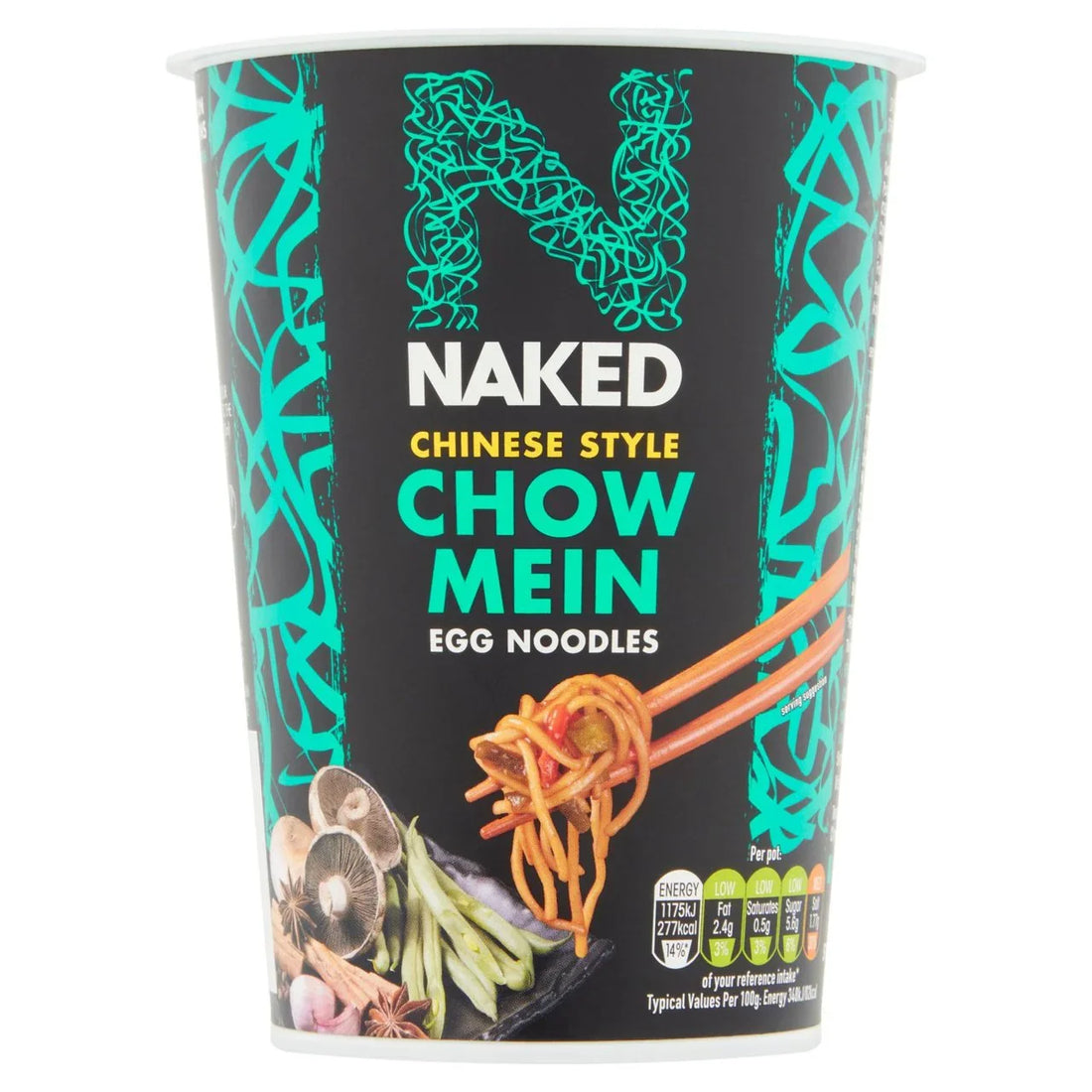 Quick Naked Noodle Chow Mein 78g