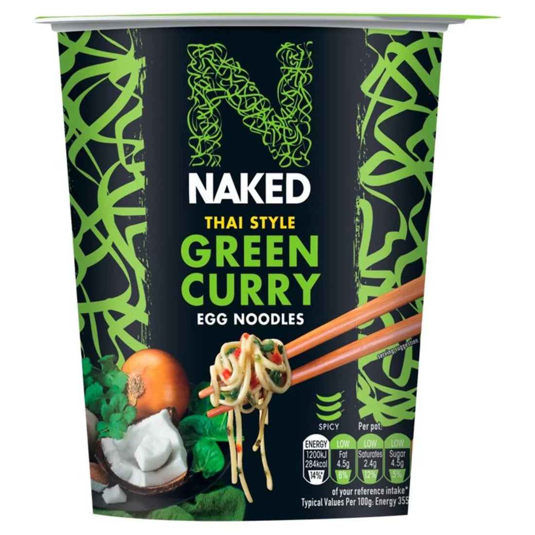 Naked Thai Green Curry Pot 78g