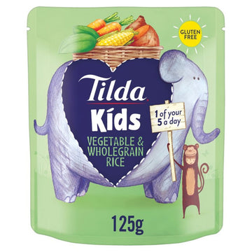 Vegetable Wholegrain Rice 125g