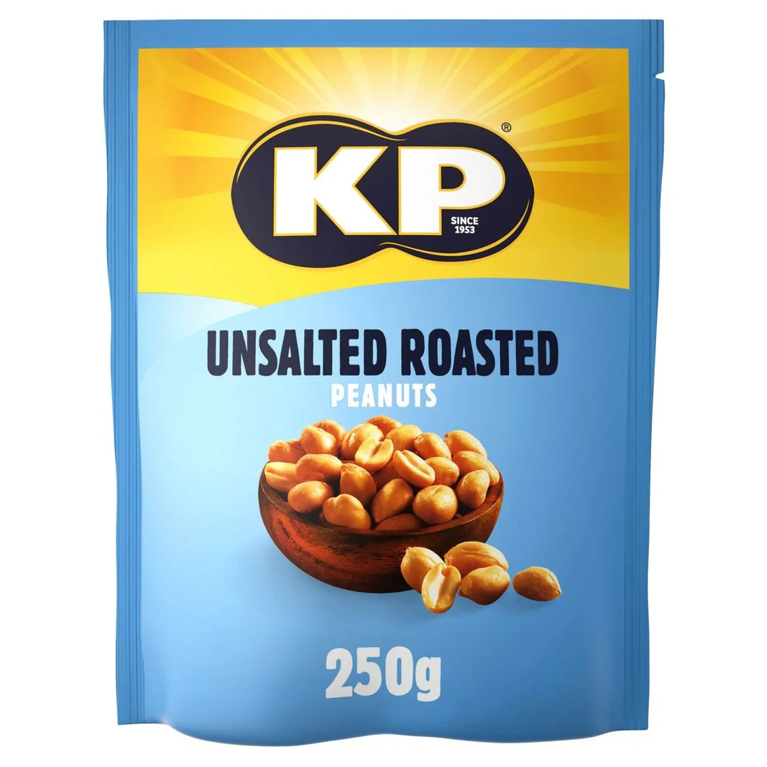 KP Unsalted Peanuts 250g High in Fibre