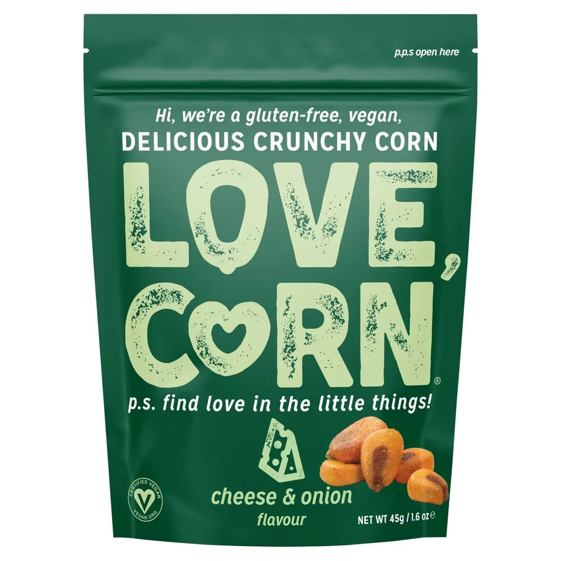 Cheese & Onion Crunchy Corn 45g
