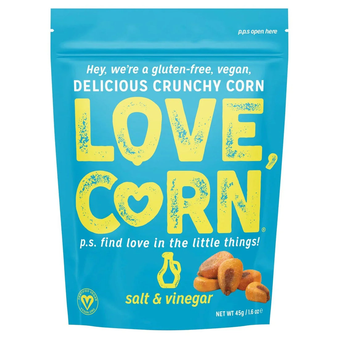 Tasty Salt & Vinegar Crunchy Corn