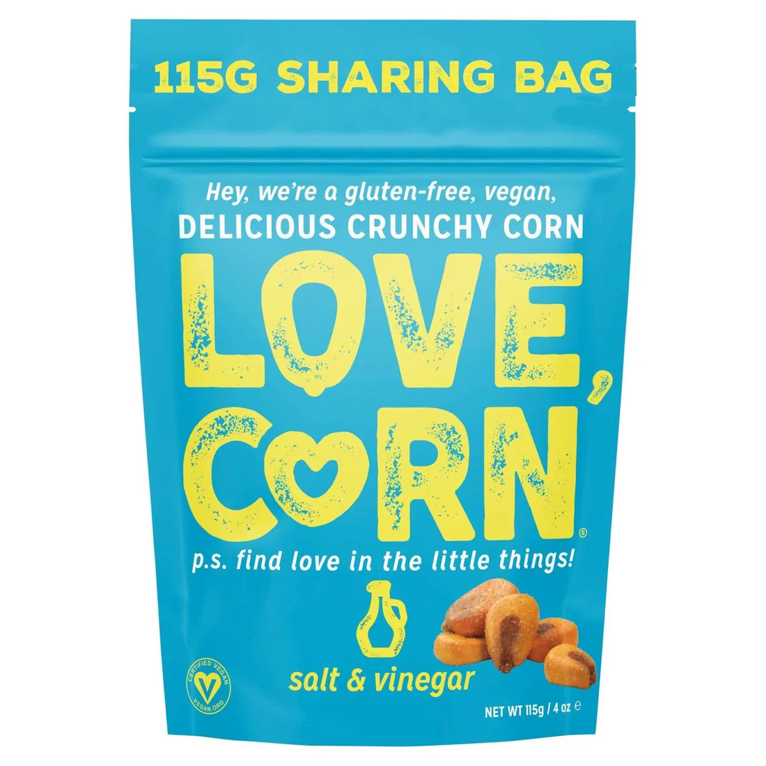 Salt & Vinegar Crunchy Corn 115g