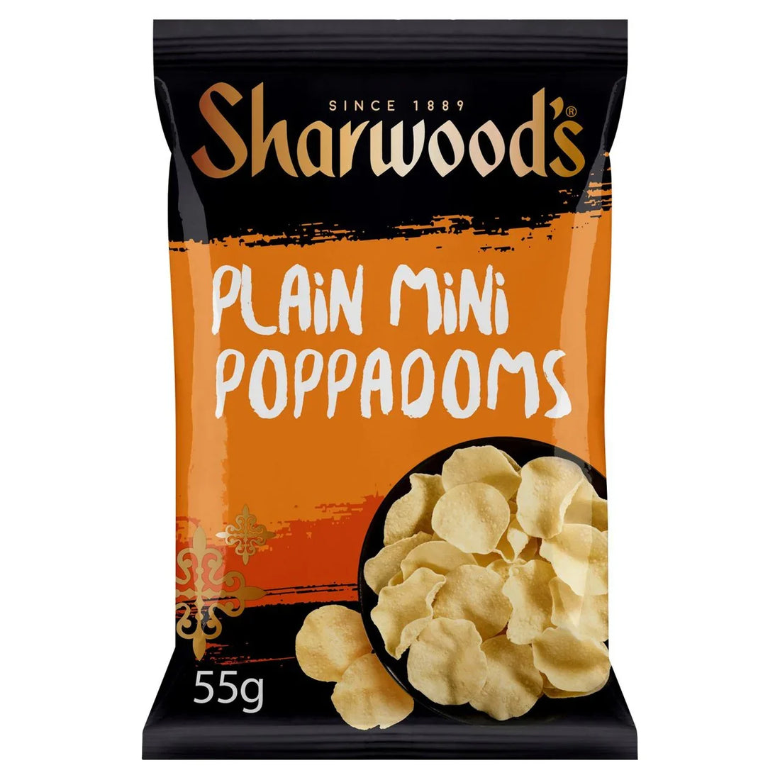 Sharwood's Mini Poppadums 55g
