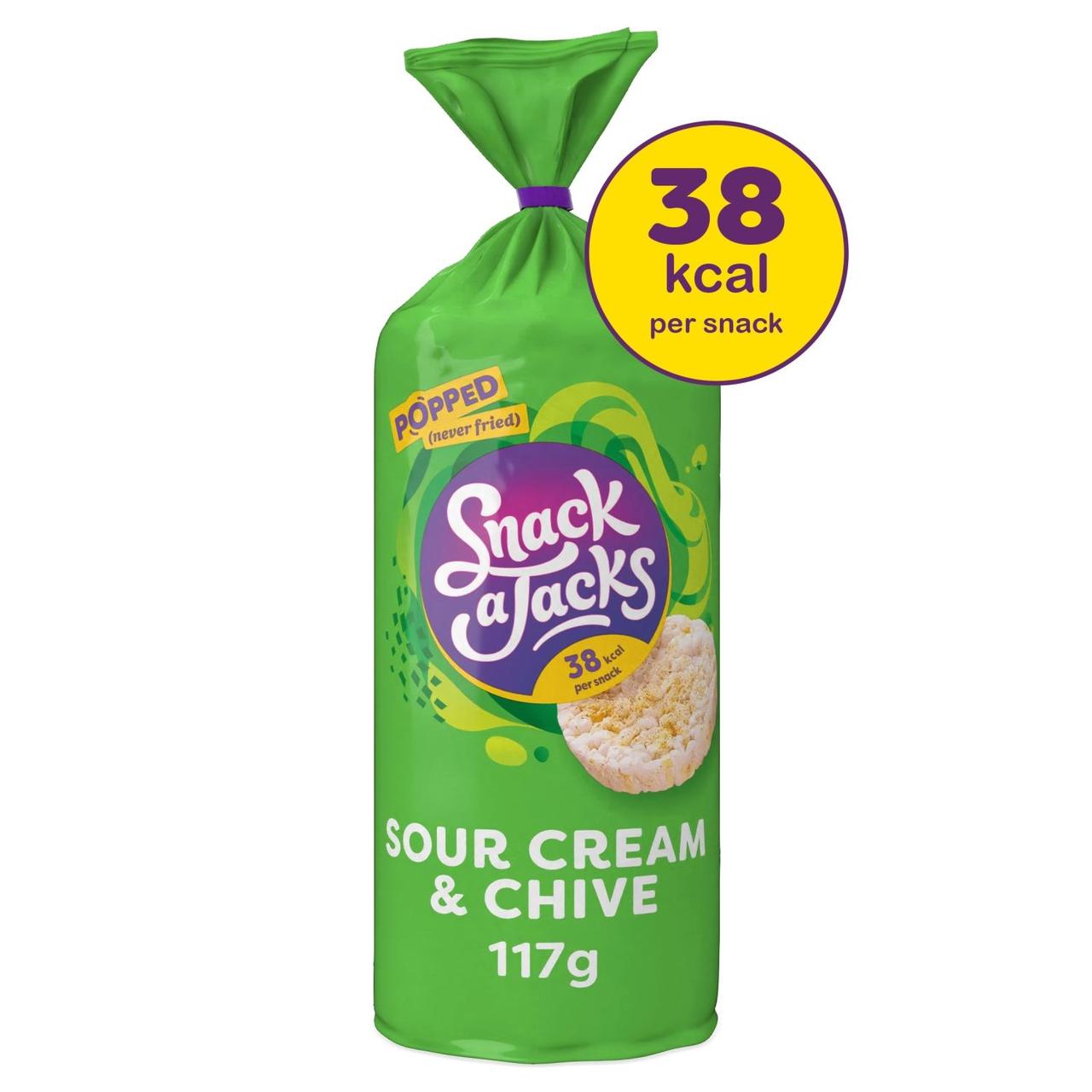 Sour Cream Chive Rice Cakes 117g