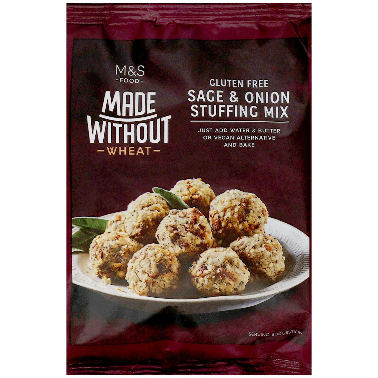 M&S Made Without Sage & Onion Stuffing Mix - Gluten-Free