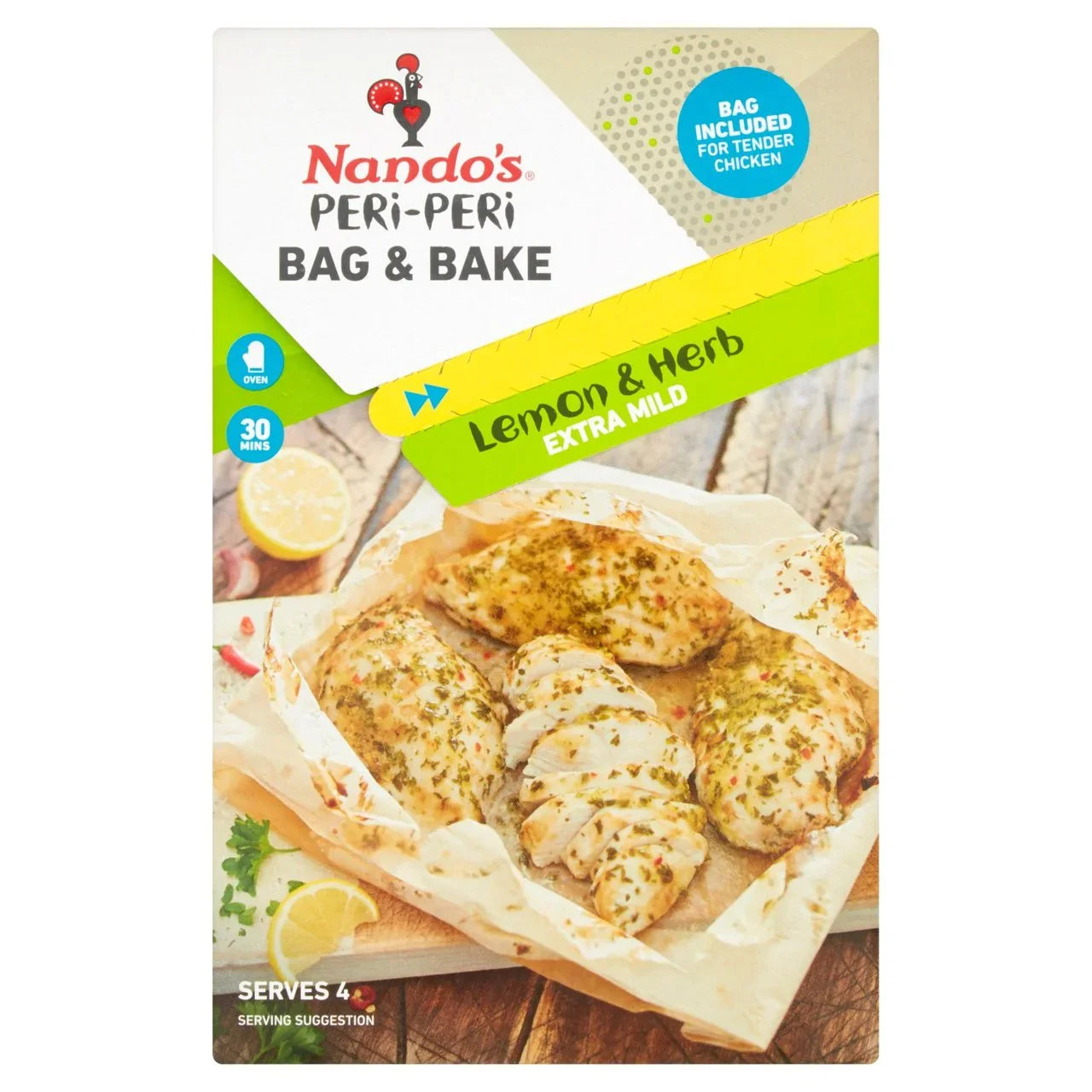 Nando's Peri-Peri Bag & Bake Lemon & Herb 20g