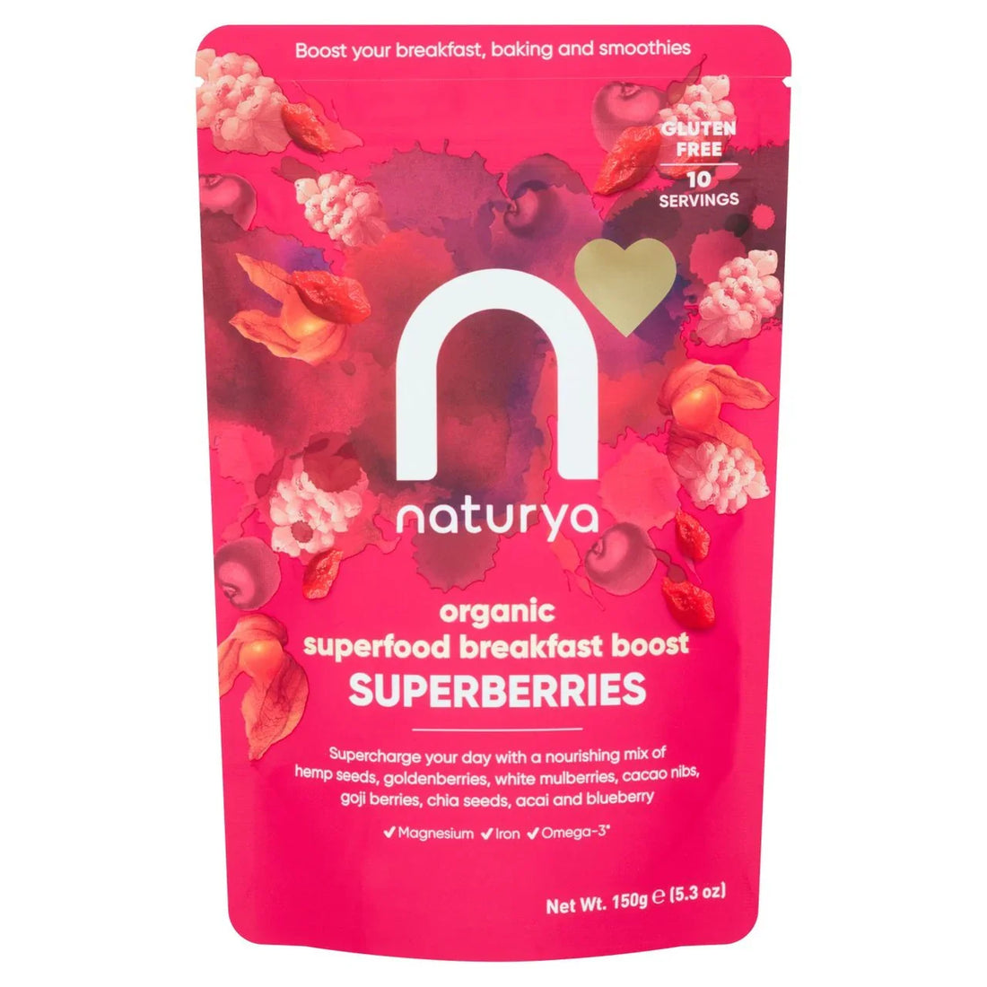 Naturya Organic Superberries Breakfast Boost 150g