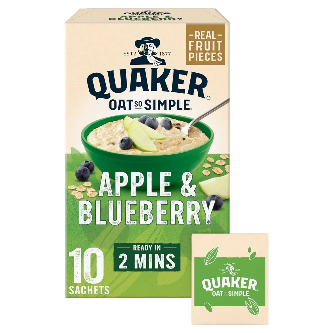 Quaker Oats Simple Apple & Blueberry Porridge