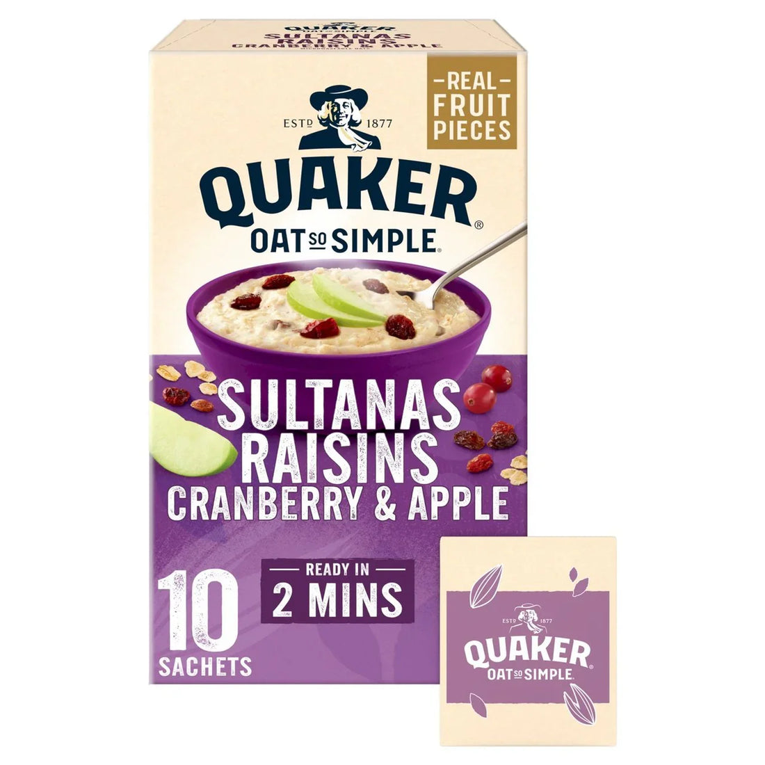 Quaker Oat So Simple Sultanas & Raisins Fruit Porridge