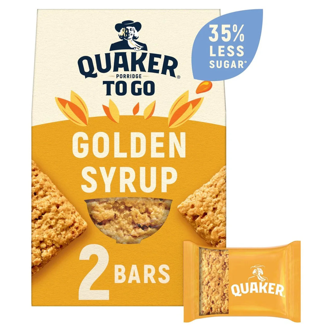 Quaker Golden Syrup Porridge Bars