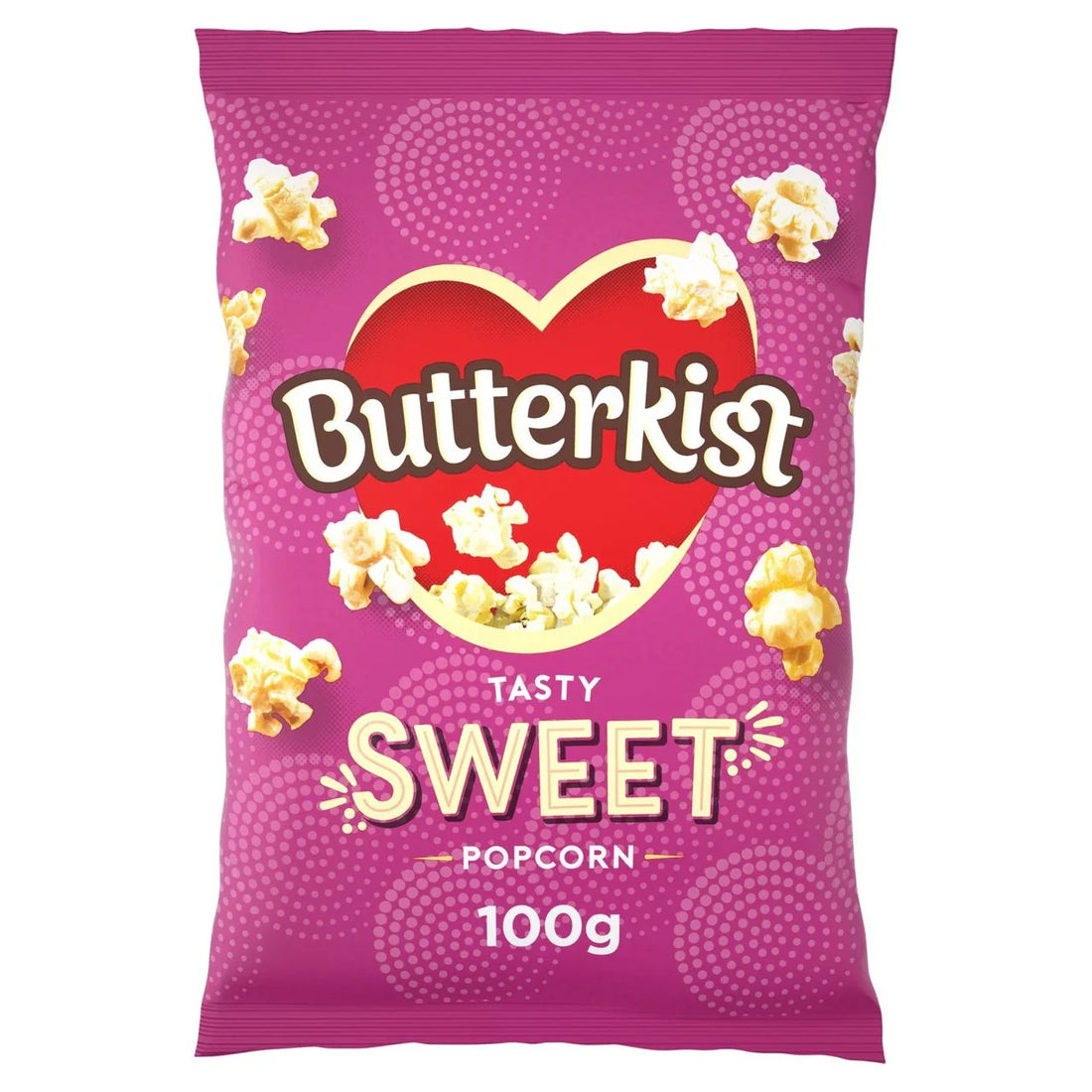 Indulgent Butterkist Sweet Popcorn Snack Pack 100g