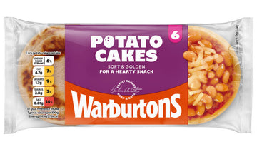Warburtons Potato Cakes 6 Pack