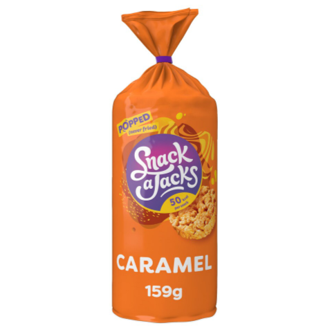 Snack A Jacks Jumbo Caramel 159g