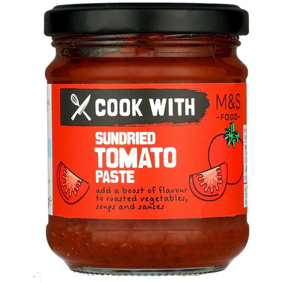 Sundried Tomato Paste 180g By Cook With M&S
