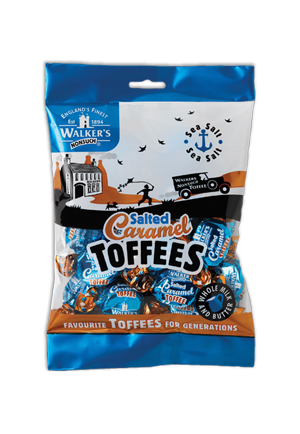 Walker's Nonsuch Salted Caramel Toffees 150g